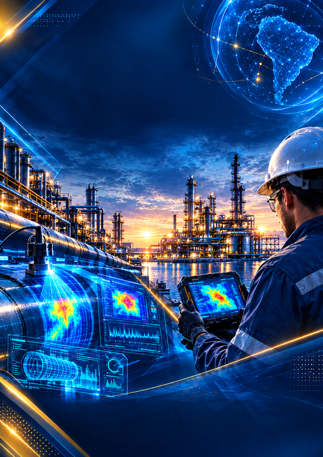 Inspeção industrial e tecnologia